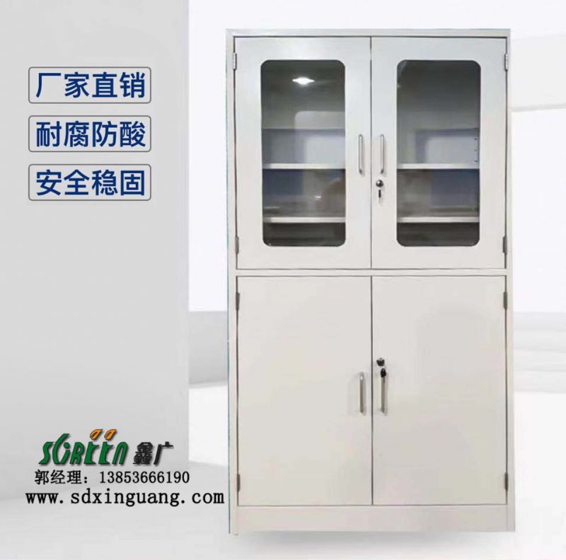 山东官方入口全钢药品柜，玻璃器皿柜试剂存储柜