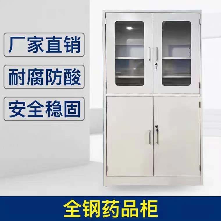 山东官方入口全钢药品柜，玻璃器皿柜试剂存储柜