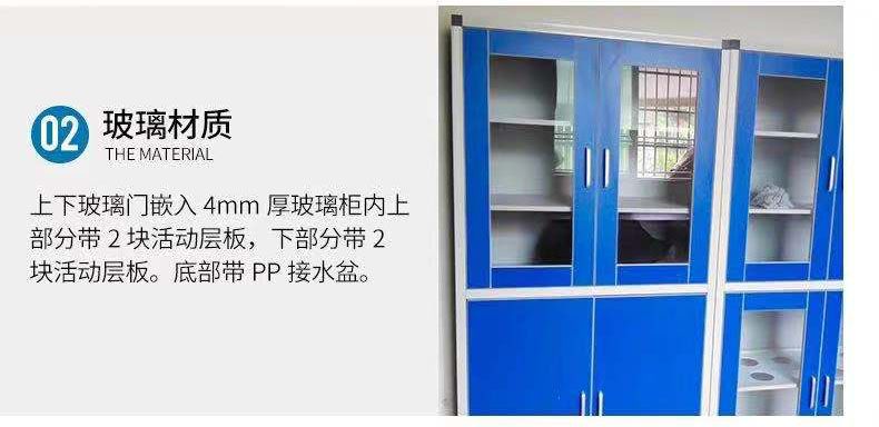 山东官方入口全钢药品柜，玻璃器皿柜试剂存储柜